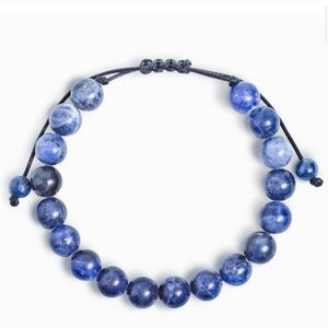 Dark Blue Sodalite Inspiration Evolve Mala Bracelet